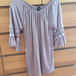 Ruffle Sleeve Tunic